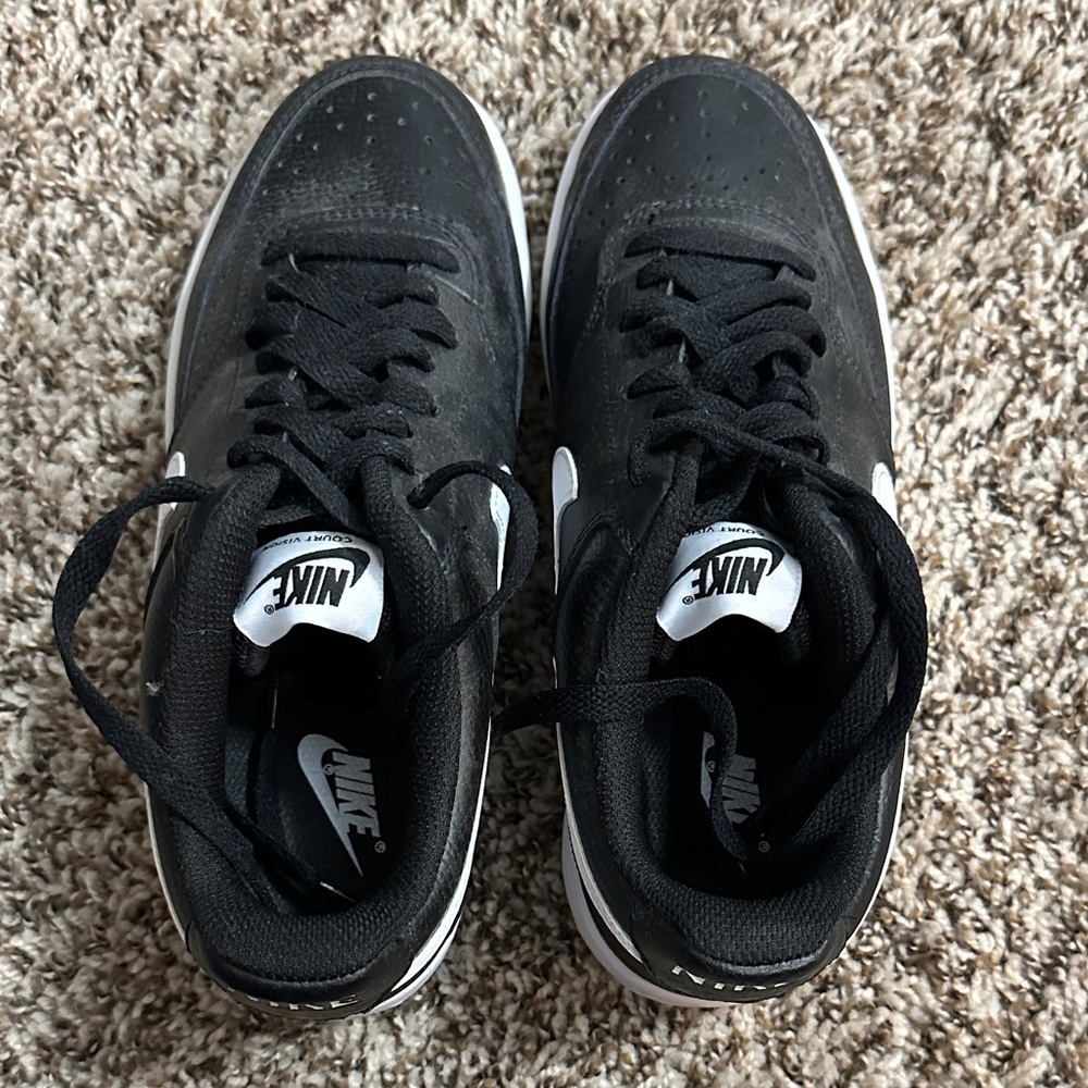 Nike Dual-Tone Black and White Shoes